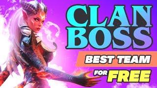 FREE Raid Clan Boss Team Raid Clan Boss Guide  Raid Shadow Legends Best Clan Boss Champions F2P