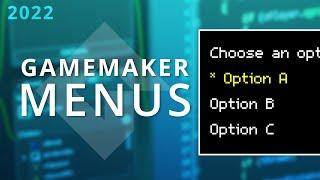 GameMaker - Simple Menus Tutorial