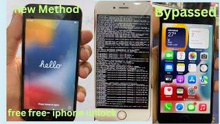 Iphone 6s_6s+ 7_7+ 8_8+ free Bypass️with unlocktool step by step full video serial change