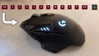 Logitech G502 How To Save Macros to Onboard Memory (Hellldivers Stratagems)