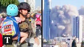 Iranian Missiles Hit Israel's Stock Exchange Building