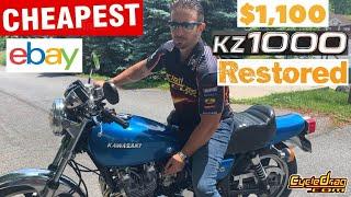 I BOUGHT the CHEAPEST KZ1000 on EBAY and RESTORED it! WAS IT WORTH IT?