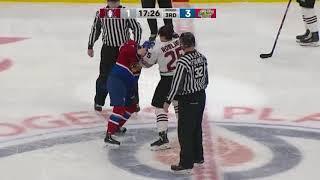 Ethan Rowland vs Jalen Luypen Sep 22, 2019