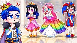 Princess Anna or Pomni & Lisa , Who Does Alex Like? | Gacha Club | Ppg x Rrb Gacha Life