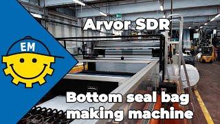 Arvor SDR | Bottom seal bag making machine