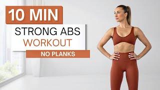 10 min STRONG ABS WORKOUT | No Planks | Intense But Controlled Core Burn