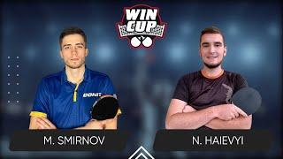 01:00 Mykyta Smirnov - Nazarii Haievyi West 7 WIN CUP 03.06.2024 | Table Tennis WINCUP