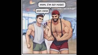 muscle theft comic || muscle growth comics ||