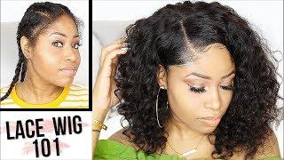 HOW TO APPLY LACE WIG FOR BEGINNERS! - EASY