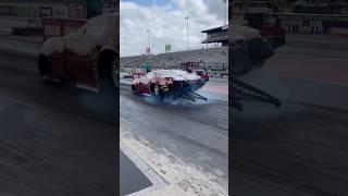 68 Pro Mod Camaro Burnout #shorts #dragracing #promod