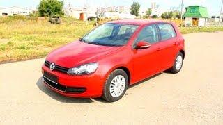 2009 Volkswagen Golf. Start Up, Engine, and In Depth Tour.