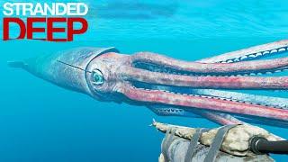 GIANT SQUID BOSS FIGHT | Stranded Deep | The Island Boys Ep.5