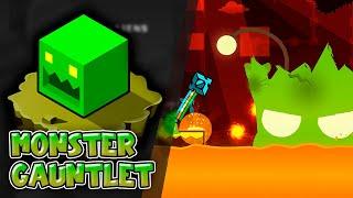 “Monster Gauntlet” Complete (All Coins) – Geometry Dash