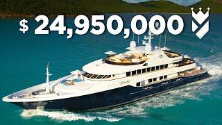 SENSATIONAL TRINITY SUPERYACHT AT FORT LAUDERDALE INTERNATIONAL BOAT SHOW!!!