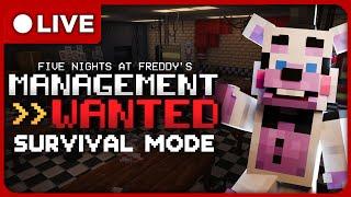 FNAF MW Survival Mode #1 - LIVE| FNAF: Management Wanted!