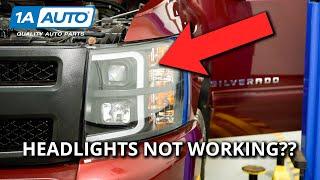 Car or Truck Headlights Won't Turn On Even With New Bulbs? Easily Solve This Problem Yourself