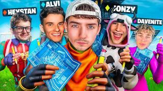 Das CREATOR BAU BATTLE in FORTNITE mit ALVI, JONZY und STAN! 