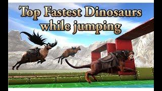 Top Fastest Creatures in ARK while JUMPING - ARK Speed tournament || Cantex