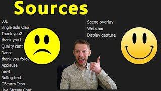 OBS Studio: Manage sources and trigger video effects. Advanced Guide