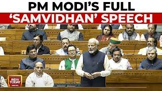 PM Narendra Modi's Full Samvidhan Speech In Parliament | Constitution Debate | PM Counters Rahul