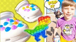 Поп Ит Кроксы Летние лайфхаки Поделки Самоделки Pop it #Shorts