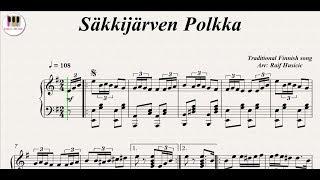 Säkkijärven Polkka, (Карело - финская полька), Piano