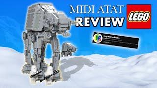 LEGO MIDI Scale ATAT Review (model by @LegoProvoBricks )