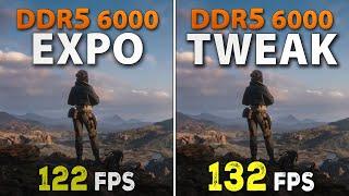 DDR5 : EXPO vs Subtiming Tweak  // Test in 9 Games