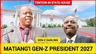 Tention high in state house! UHURU super CS Matiang'i delivers terrifying news to Ruto ahead of 2027