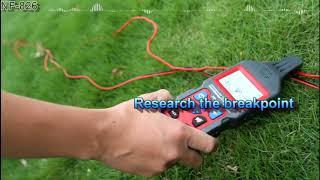 Find Out Where The Breakpoint & Shortpoint Of A Underground Wire | Noyafa NF-826 Tutorial