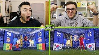 INSANE 92 TOTS SON & 90 TOTS MANE SQUAD BUILDER SHOWDOWN vs AJ3 