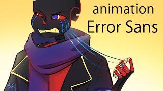 create animation. Spoiler Speedpaint Error Sans