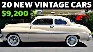 Find Great Prices Here: 20 Vintage Cars For Sale Under $15,000