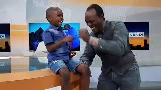 Watch Jeff Koinange Goof Around With Mashirima Kapombe's Son