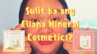 The Best Full Coverage Powder Foundation!?! - Ellana Mineral Cosmetics Loose Mineral Foundation!