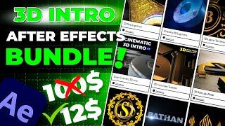 3D Intro Bundle - 10+ After Effects 3D Intro Templates Download