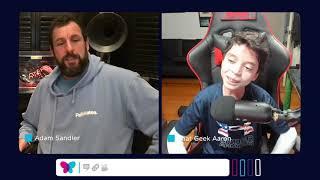 Adam Sandler Talks Fortnite, Video Games, and EB with That Geek Aaron | Venture into Cures