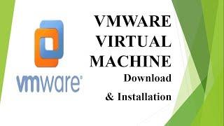 VMWARE VIRTUAL MACHINE  .How To Download & Install  VMWARE In Windows 7