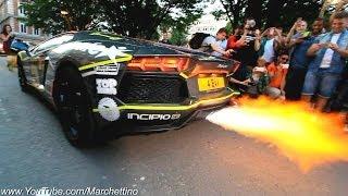 Lamborghini Aventador Epic Flamethrower Exhaust!