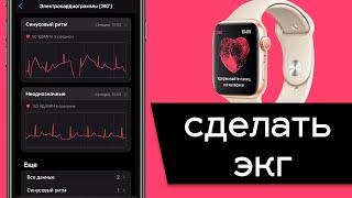 Как пользоваться функцией ЭКГ на Apple Watch. Теперь официально в России!