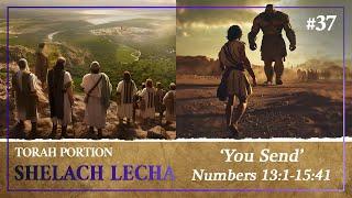 Faith in the Face of Giants, 12 Sent Ones, Yeshua's Tzitzit / Tassels -  Torah Portion Shelach Lecha
