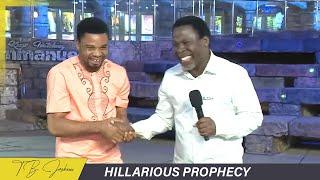 Man Makes Prophet TB Joshua Laugh Uncontrollably  #tbjoshua #emmanueltv