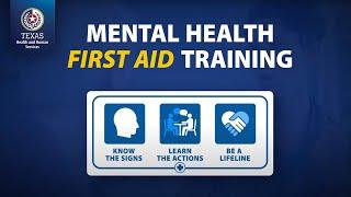 Mental Health First Aid Training