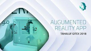 Augmented Reality App for Tahaluf at Gitex 2018- MIND SPIRIT DESIGN