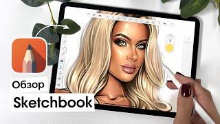 Обзор Sketchbook Интерфейс. Любимые кисти. Функции