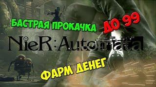 Nier:automata-как легко поднять 99 лвл [Гайд]