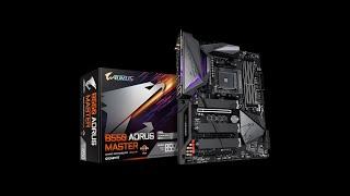 Gigabyte B550 Aorus Master Motherboard Unboxing and Overview