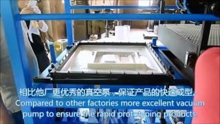 Semi automatic thermoforming machine from china