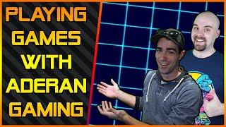 Playing Couch Co-Op Games with Aderan Gaming - Live!