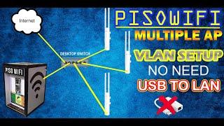 PALAWAKIN ANG PISOWIFI SIGNAL - MULTIPLE ANTENNA | VLAN SET UP | NO USB TO LAN! Astig!